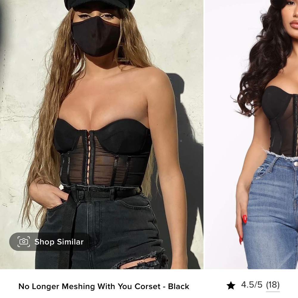 No longer meshing with you corset